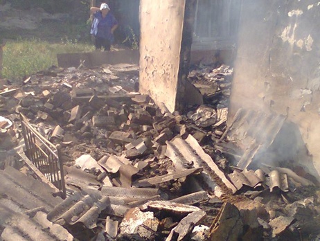 В Станице Луганской в результате обстрела боевиками перебит газопровод