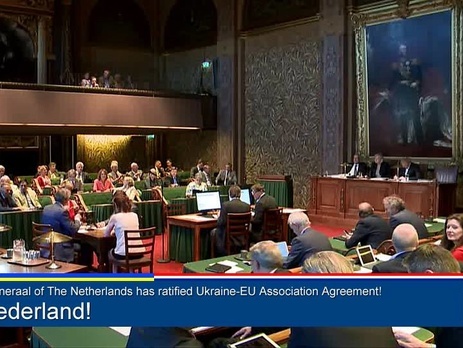 В Нидерландах активисты требуют провести референдум по Соглашению об ассоциации между Украиной и ЕС