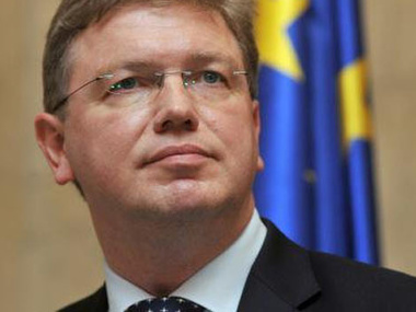 11 февраля в Киев приедет еврокомиссар Штефан Фюле