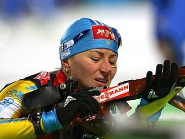 Валя Семеренко стала пятой в гонке преследования
