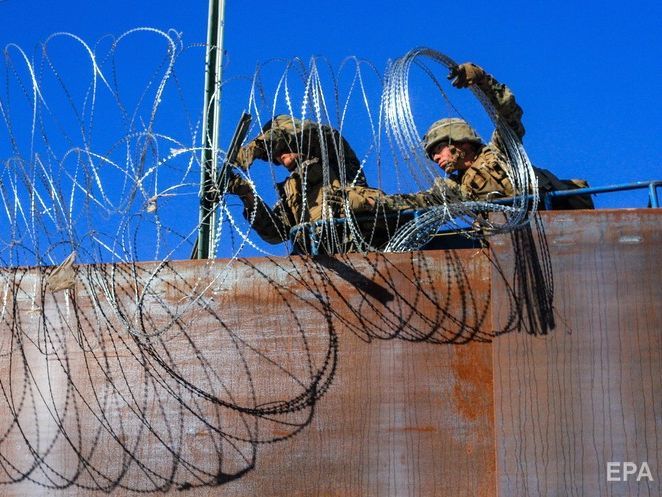 Пентагон намерен направить к границе с Мексикой еще 300 американских военных