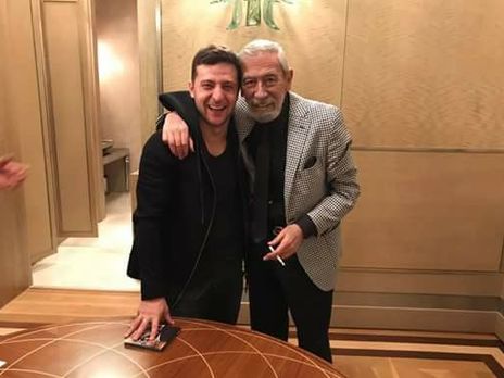 ﻿Кікабідзе – Зеленському: Хочу побажати, щоб ти мудро керував своєю величезною країною