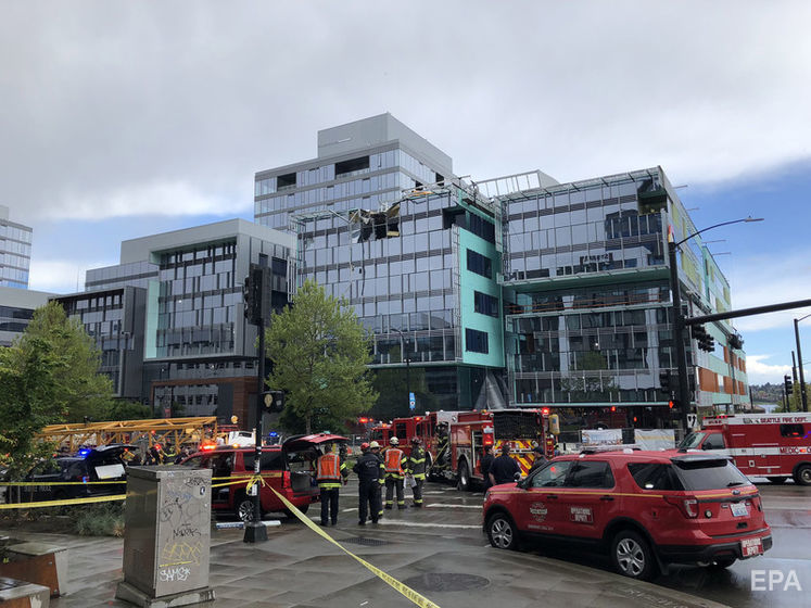 ﻿В американському Сіетлі впав будівельний кран, загинуло чотири людини