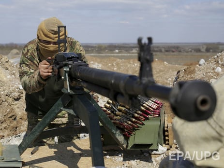 Пресс-центр АТО: За сутки боевики 109 раз обстреляли позиции украинских войск