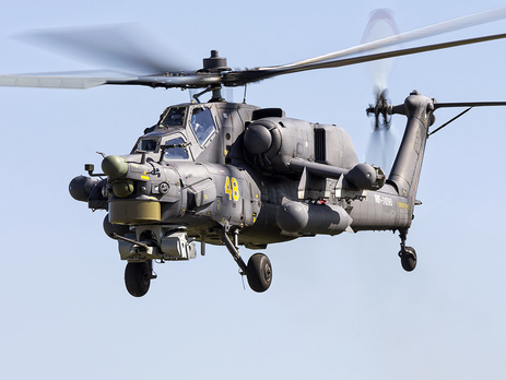 Минобороны РФ: На демонстрационных полетах под Рязанью разбился вертолет Ми-28, один из пилотов погиб