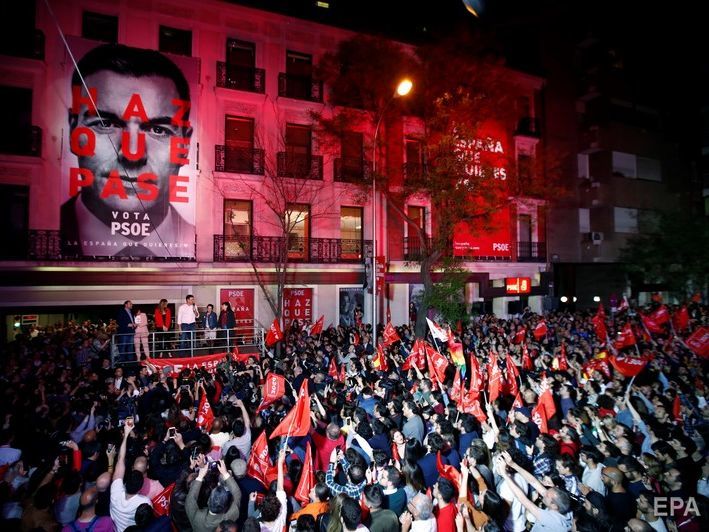 ﻿На виборах в Іспанії перемогли соціалісти