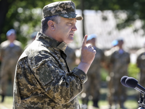 Порошенко: Подразделения Вооруженных сил не будут отводиться с господствующих высот в районе Мариуполя