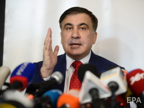 ﻿Саакашвілі заявив, що представники Путіна вимагають від Зеленського заборонити йому в'їзд в Україну