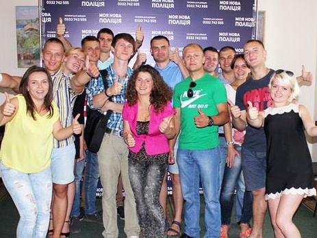 МВД: В первый день приема анкет в патрульную полицию Луцка зарегистрировано 210 кандидатов