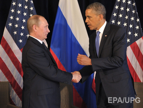 Путин поздравил Обаму с днем рождения