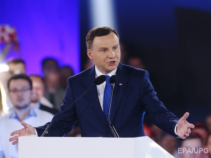 Президент Польши Дуда: Переговоры по Донбассу должны проходить с участием Варшавы