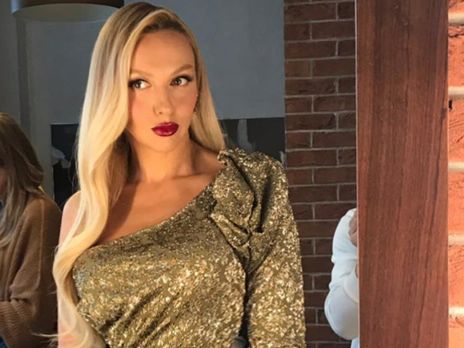 ﻿Полякова показала, як виховує старшу доньку