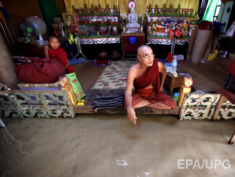 Жертвами наводнения в Мьянме стали 88 человек. Фоторепортаж