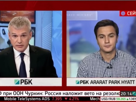 Экономист в прямом эфире российского канала: Я не вижу ни одной причины, почему российская экономика должна ожить. Видео