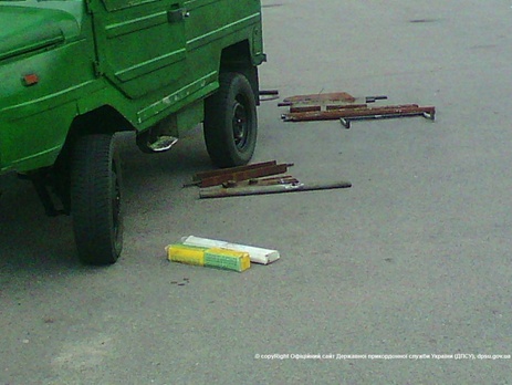 Пограничники задержали 100 кг радиоактивного металлолома при попытке вывоза из зоны отчуждения 