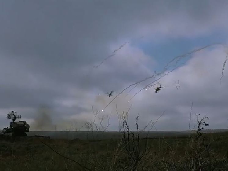 Украинские военные провели тактические учения по противовоздушной обороне. Видео