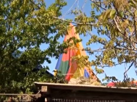 В аннексированном Крыму ребенка унесло на воздушном шаре