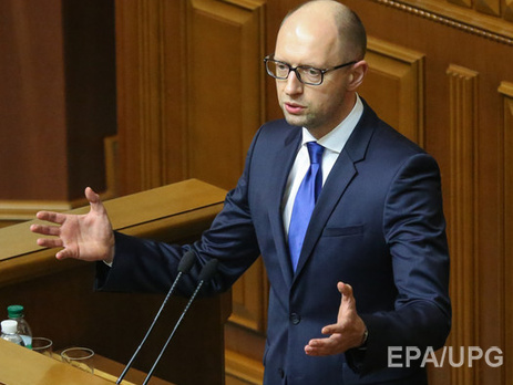 Яценюк: Сегодня Кабмин утвердит второй расширенный пакет санкций против РФ