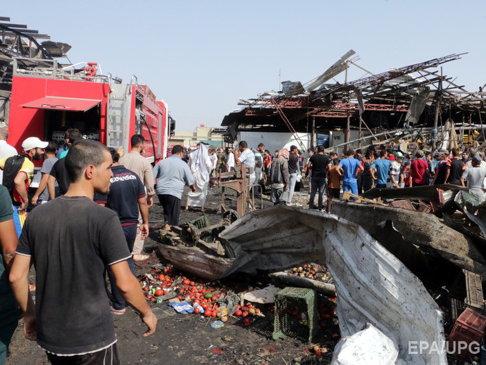 Боевики "Исламского государства" взяли на себя ответственность за взрыв в Багдаде