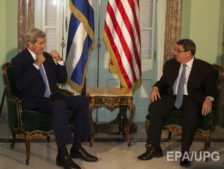 Керри: В сентябре начнутся переговоры с Кубой о нормализации отношений 