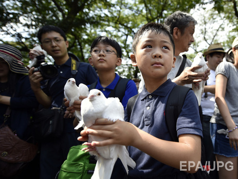В Японии поминают жертв Второй мировой войны. Фоторепортаж