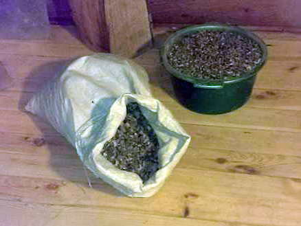 В Житомире правоохранители изъяли у россиянина 400 кг незаконно добытого янтаря