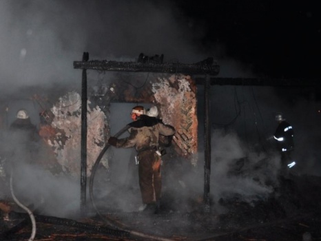 В историко-культурном комплексе "Запорожская Сечь" вспыхнул пожар 