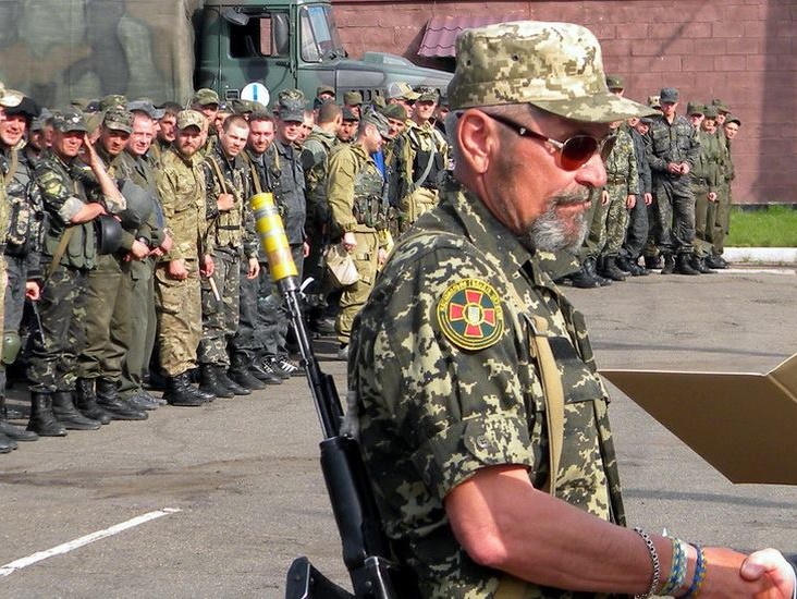В Криворожской бригаде Нацгвардии прошли торжества в связи с увольнением в запас мобилизованных ранее бойцов