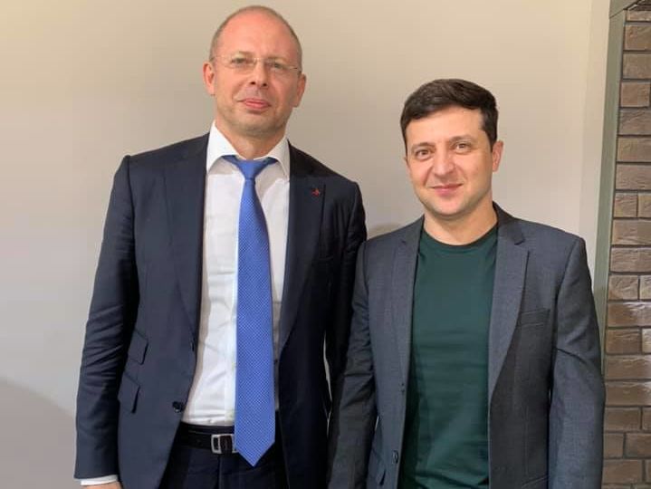 Зеленский встретился с послом, министром и почетным консулом Израиля в Украине