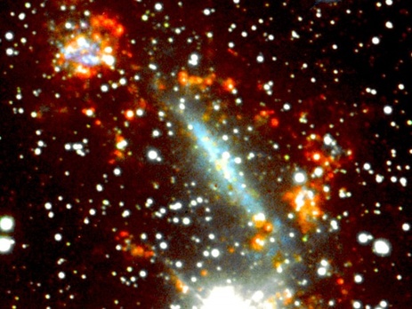 Ученые обнаружили ближайшую к нам кольцевую галактику