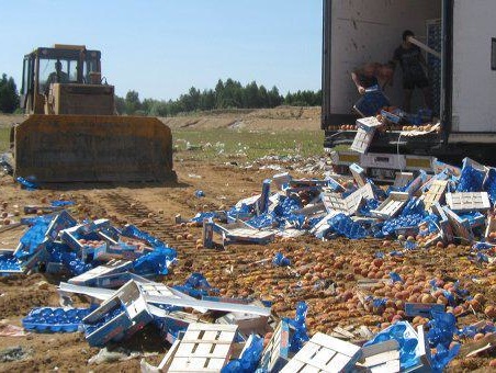 Генпрокуратура РФ призвала граждан сообщать о санкционных продуктах