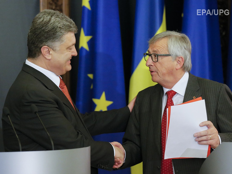 Президент Еврокомиссии Юнкер: До 15 декабря мы оценим выполнение Украиной плана по безвизовому режиму с ЕС