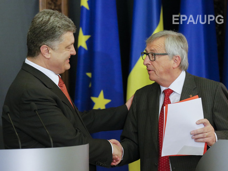 Президент Еврокомиссии Юнкер: До 15 декабря мы оценим выполнение Украиной плана по безвизовому режиму с ЕС