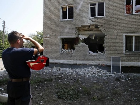 Раненная пятимесячная девочка из Марьинки переправлена в Днепропетровск