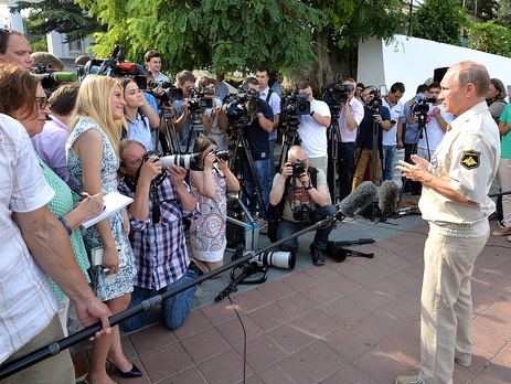 Путин – Порошенко: Будущее Крыма определили люди, которые здесь живут. Все. Точка