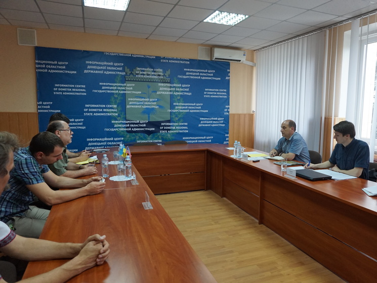 Украинско-американская миссия "Восток" предложила помощь в развитии малого бизнеса в Донецкой области