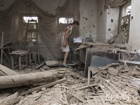 ОБСЕ: Сартану обстреляли с востока