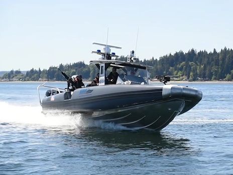 Спецназ Госпогранслужбы Украины получил первых два американских катера Safe Boat 27. Видео