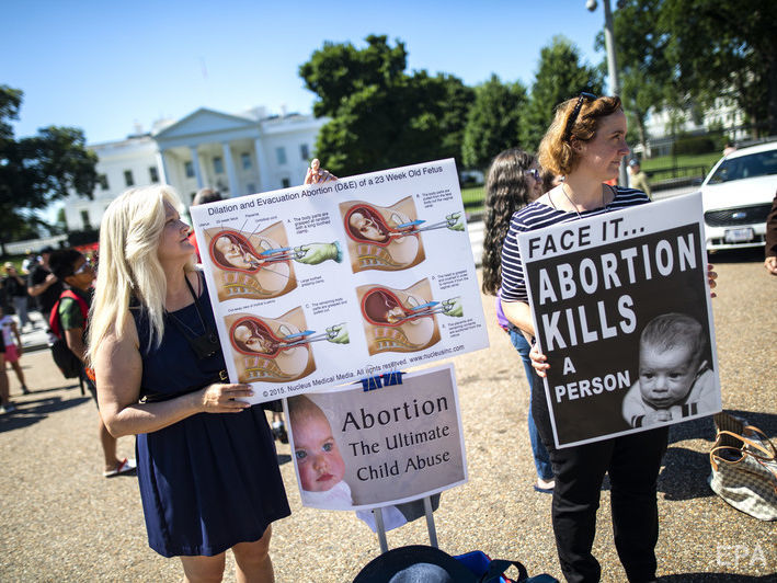 ﻿В американському штаті Джорджія ухвалили закон про заборону абортів після появи серцебиття у плода
