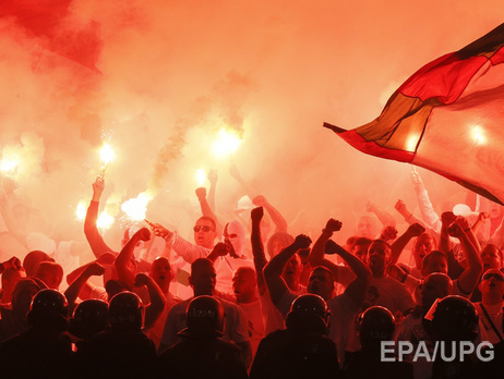 МВД: В результате драки фанатов в Киеве задержаны 85 человек