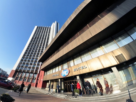 В Киеве ночью горела гостиница 