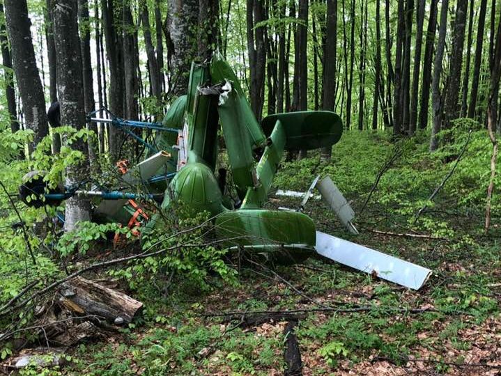 ﻿У Румунії неподалік від українського кордону виявили розбитий вертоліт із загиблим пілотом, який, імовірно, займався контрабандою