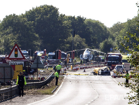 Количество жертв крушения на авиашоу в Британии увеличилось до 11 человек