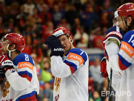 Россию оштрафовали почти на $84 тыс. за уход хоккейной сборной с награждения на чемпионате мира