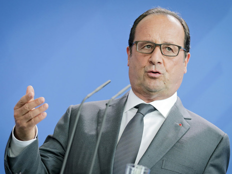 Олланд: Мы восхищаемся моральной стойкостью, которую Украина проявляет в борьбе с сепаратистами