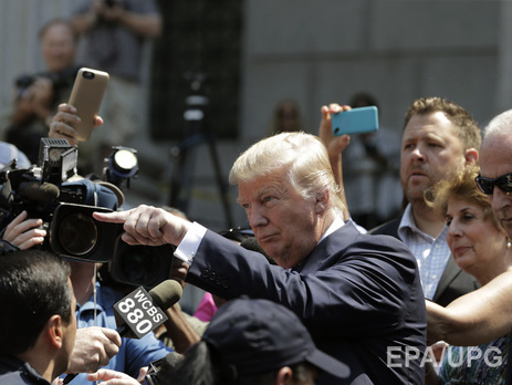 Трамп выгнал журналиста с пресс-конференции