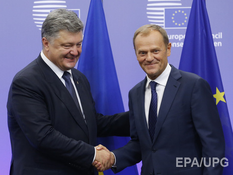 Порошенко и Туск обсудили возможное участие Украины в будущем Энергетическом союзе ЕС