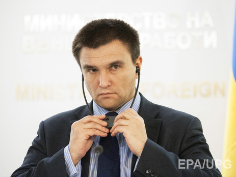 Климкин: В сентябре в Украину приедет генсек НАТО Столтенберг