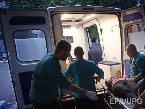 МВД: В Киеве директор юридической фирмы избил вооруженного мужчину, открывшего стрельбу в ее помещении