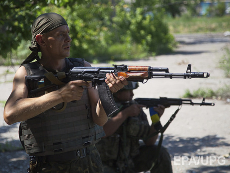 Боевики обстреляли украинских пограничников